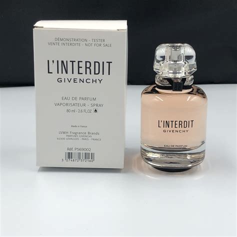 interdit givenchy 100ml tester|givenchy eau de parfum.